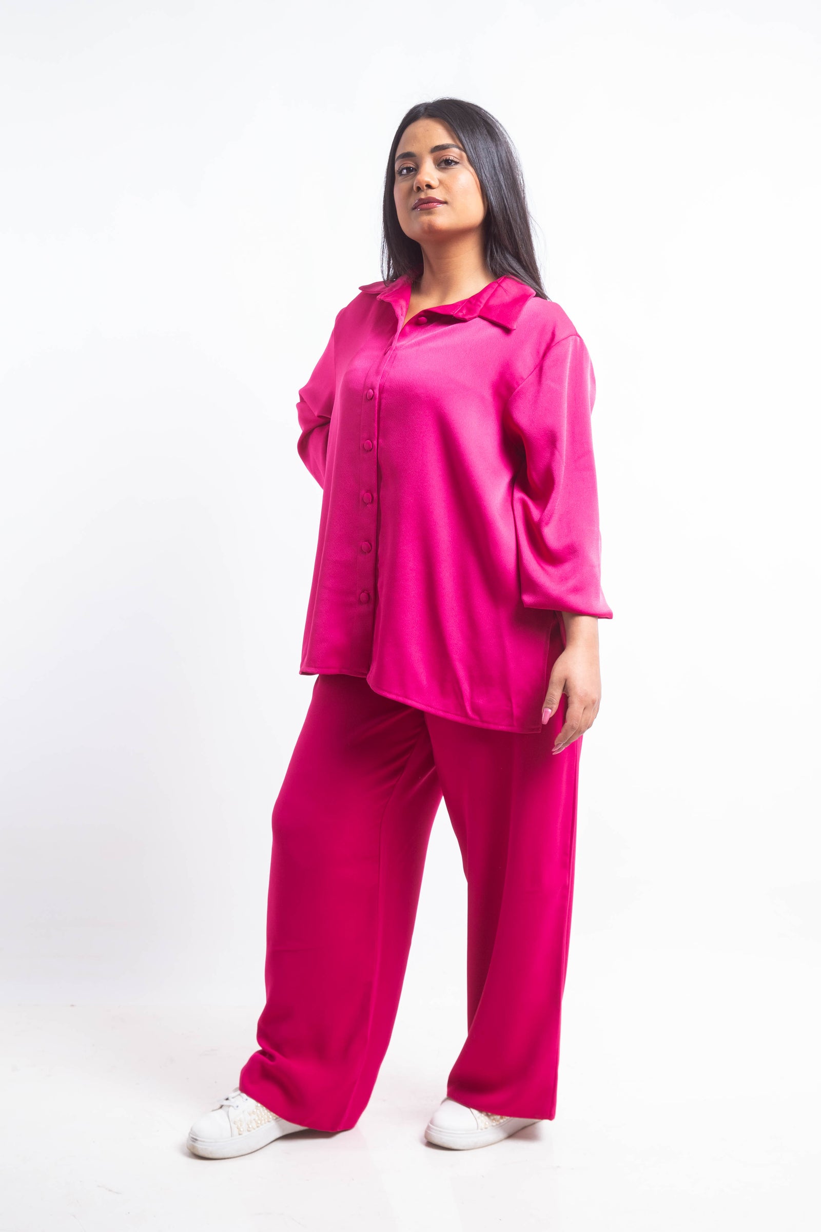 The Palette Crepe Set - Fuschia
