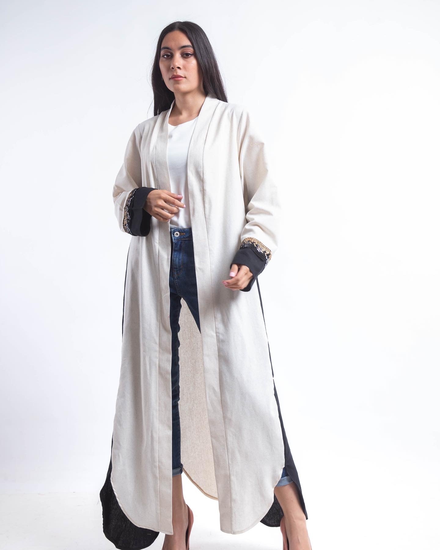 The Royal Kaftan - Beige