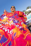 Fire Bloom Beach Towel