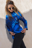 Aqua Bloom Basic Top