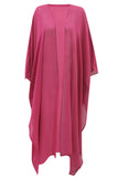 Cherry Chiffon kimono - Fuschia