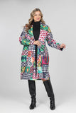 Mosaic Dream Wool Coat