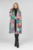 Mosaic Dream Wool Coat