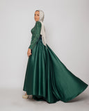 Ball gown - Emerald green