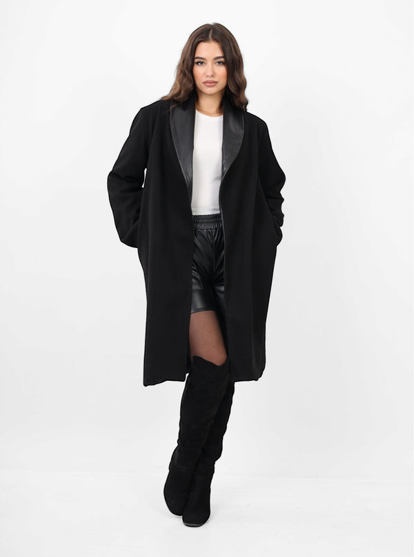 The Wool Coat - Black