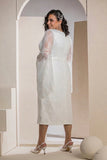 Butterfly lace dress -black