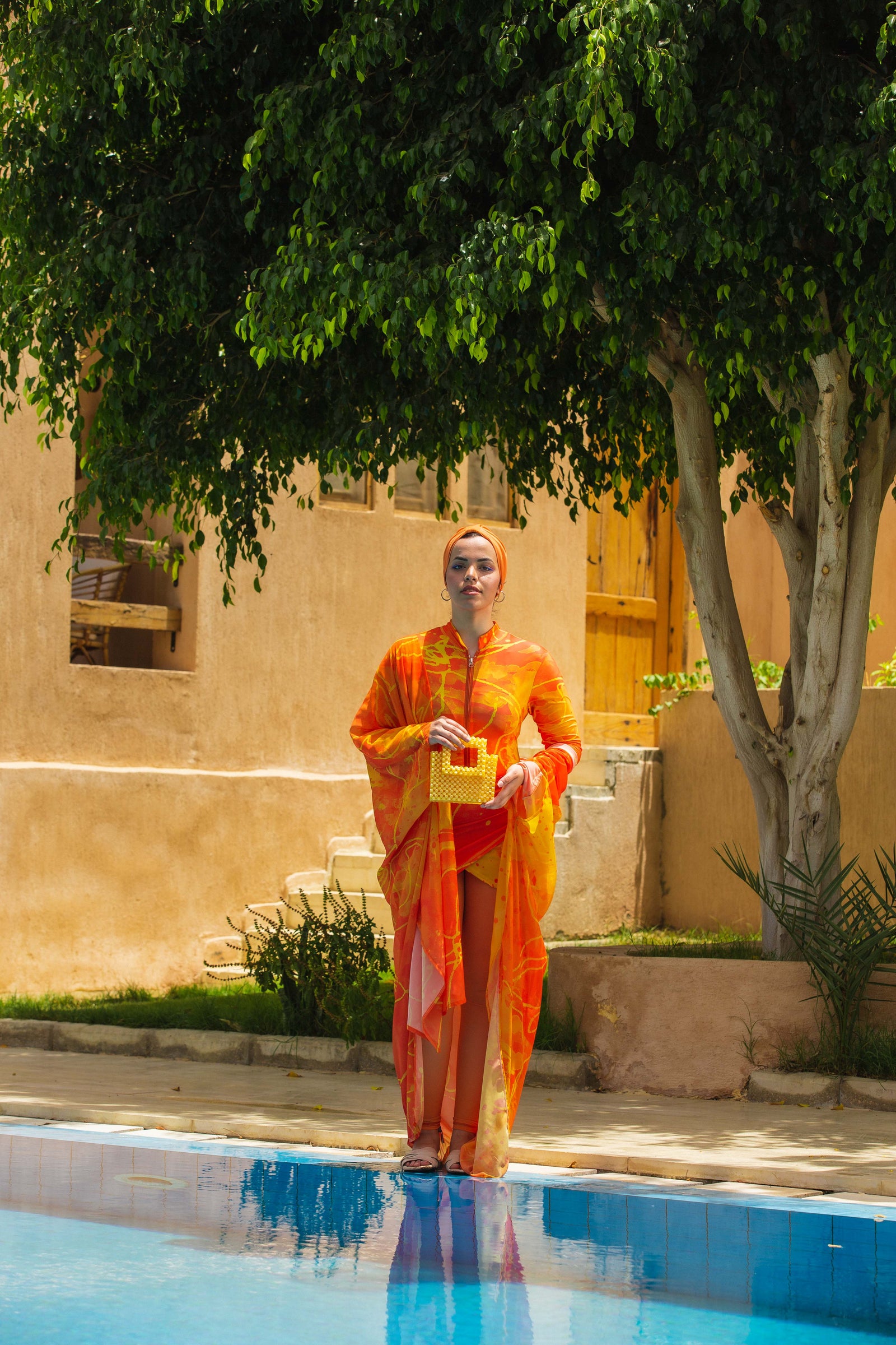 Splash Basic Burkini - Orange