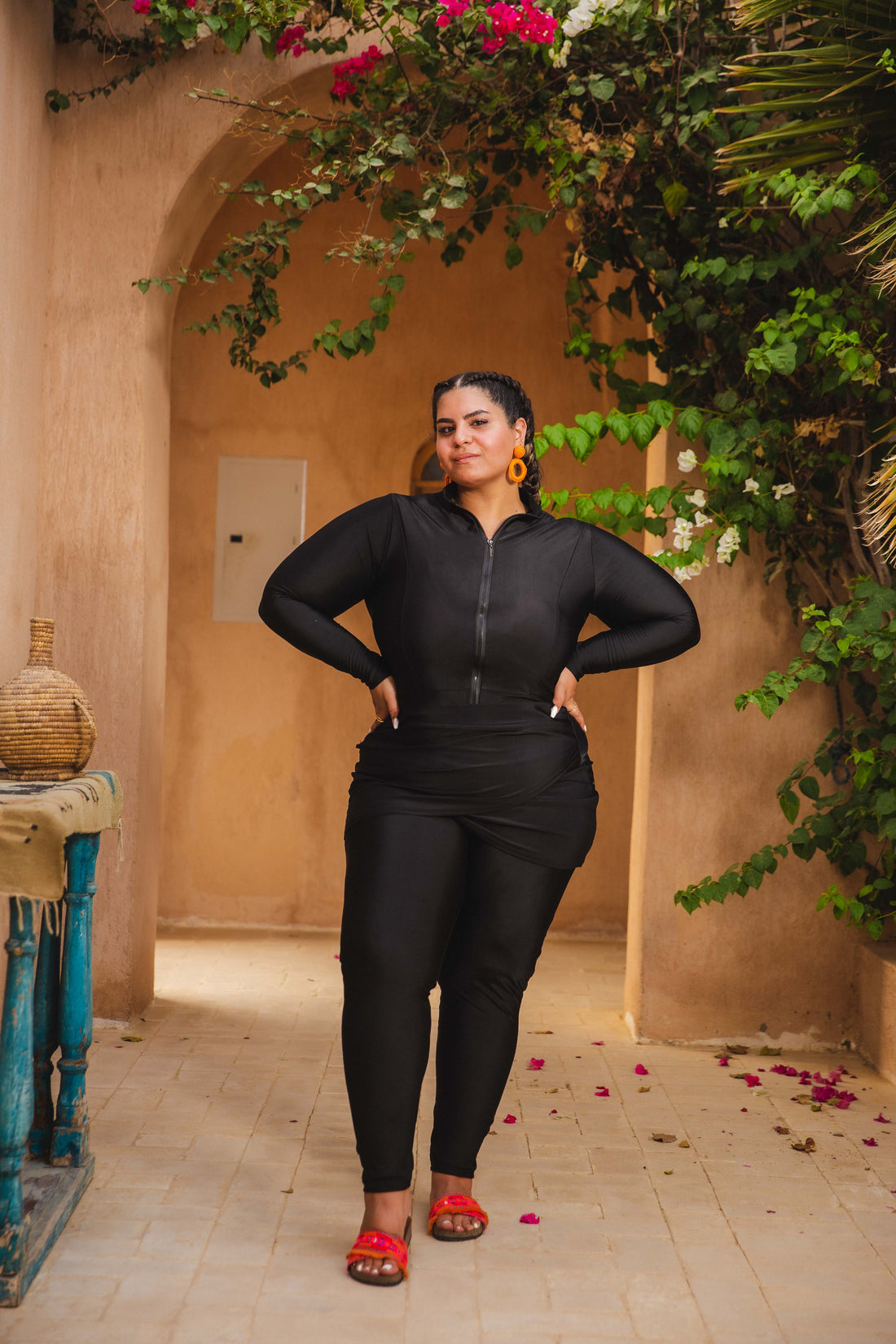 The Basic Black Catsuit Burkini