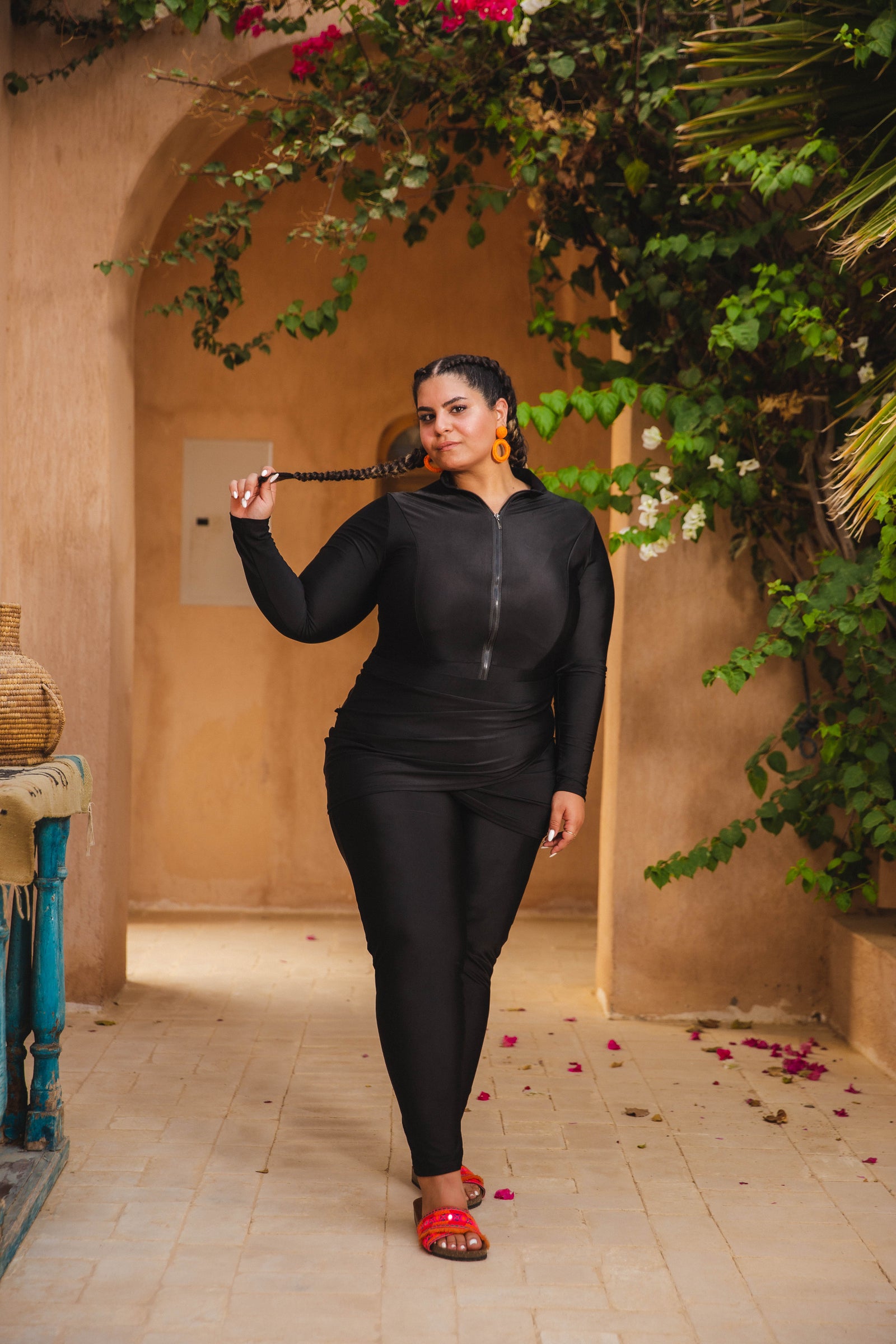 The Basic Black Catsuit Burkini
