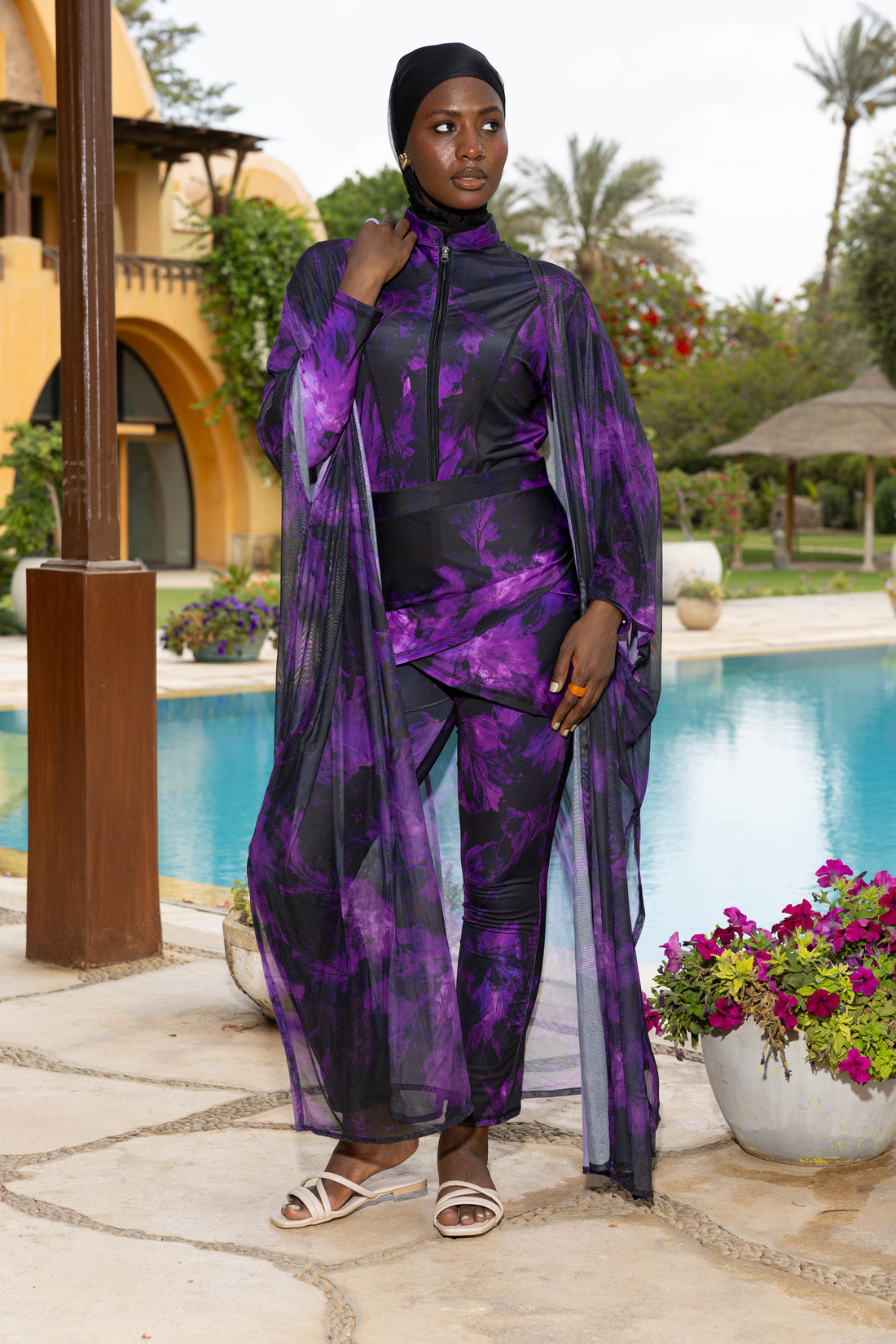Violet Storm Burkini Set