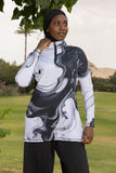 Noir Marble Basic Top