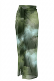 Ombre Sage Tulle Sarong