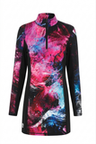 Cosmic Splash Cutout Basic Top