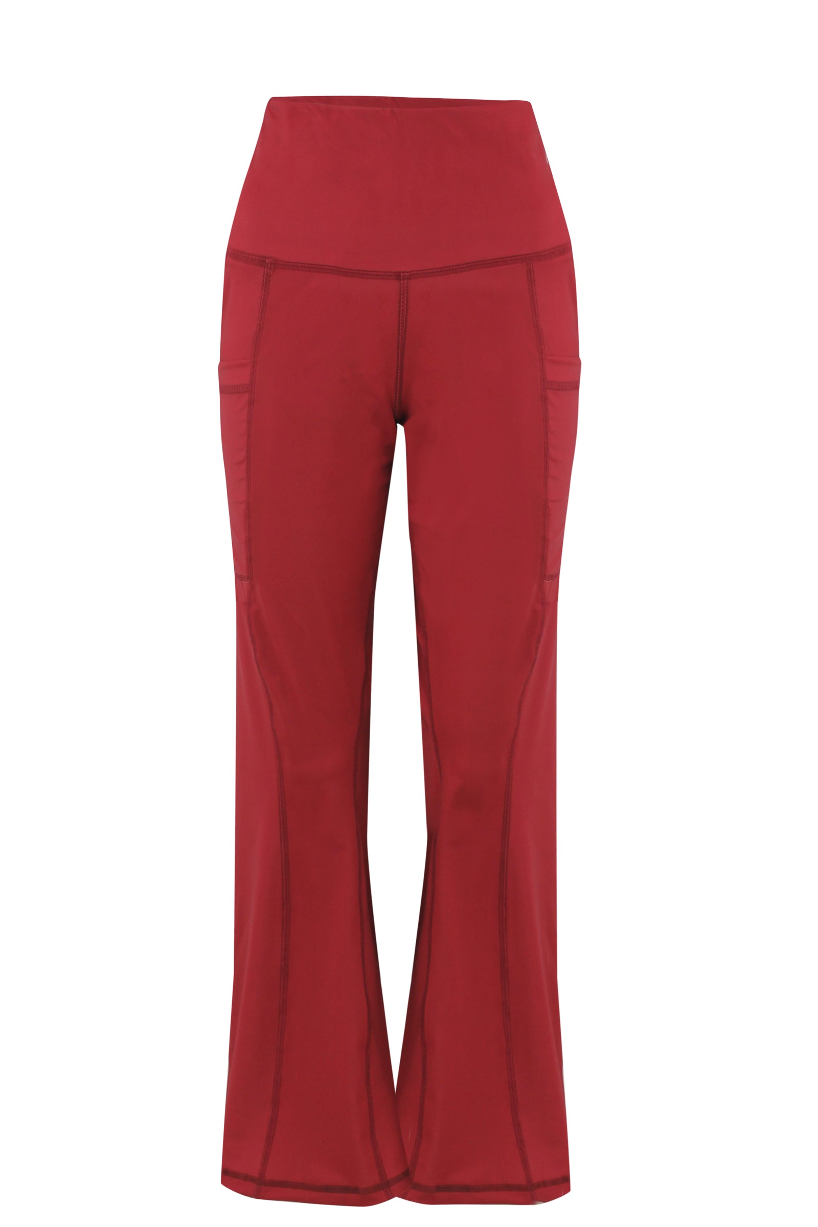 Wide leg pants - Maroon