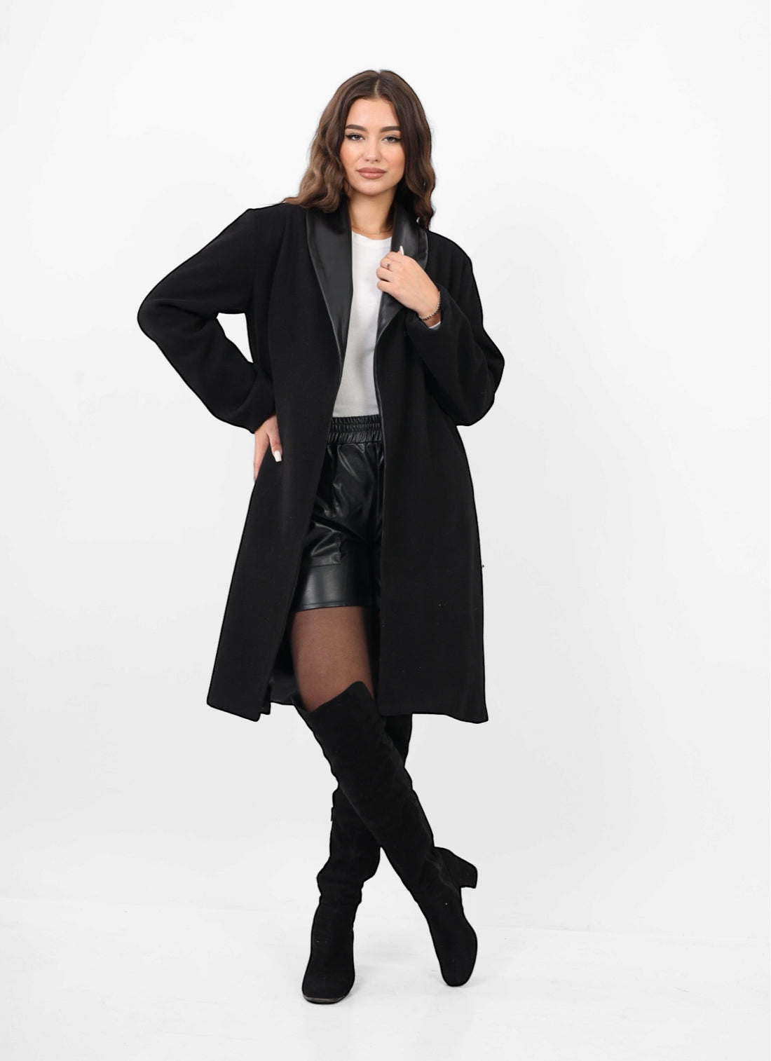 The Wool Coat - Black