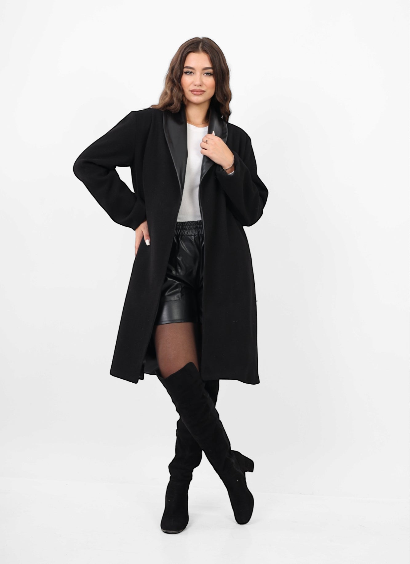 The Wool Coat - Black