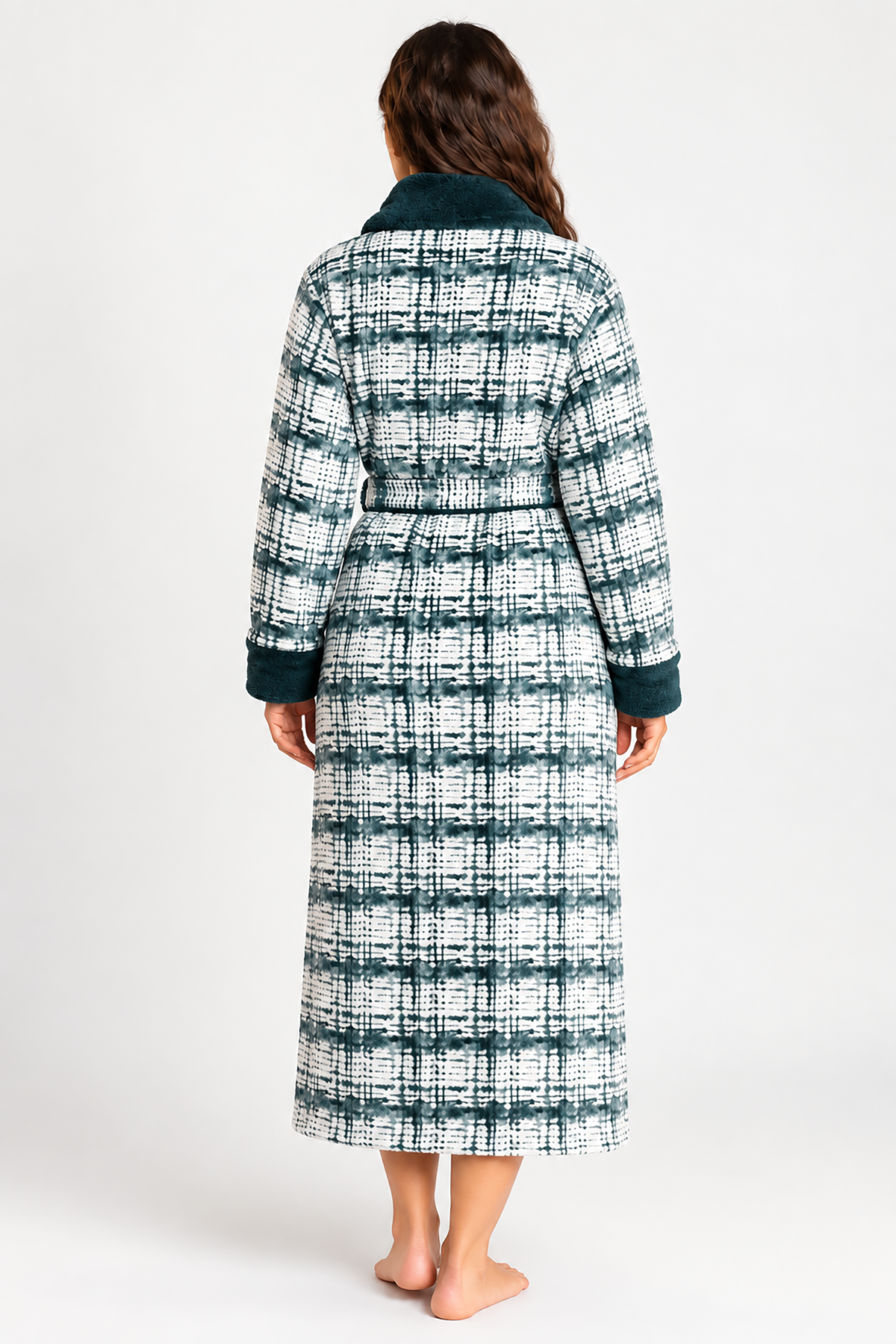Teal Haven Long Robe