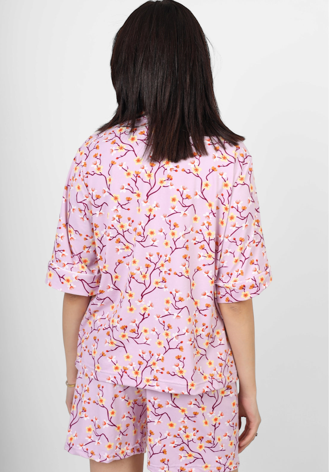 Short sleeved Pajama Set - pink