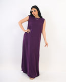 The lady 2 piece kaftan- Purple