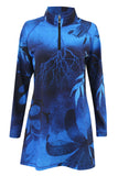 Aqua Bloom Basic Top