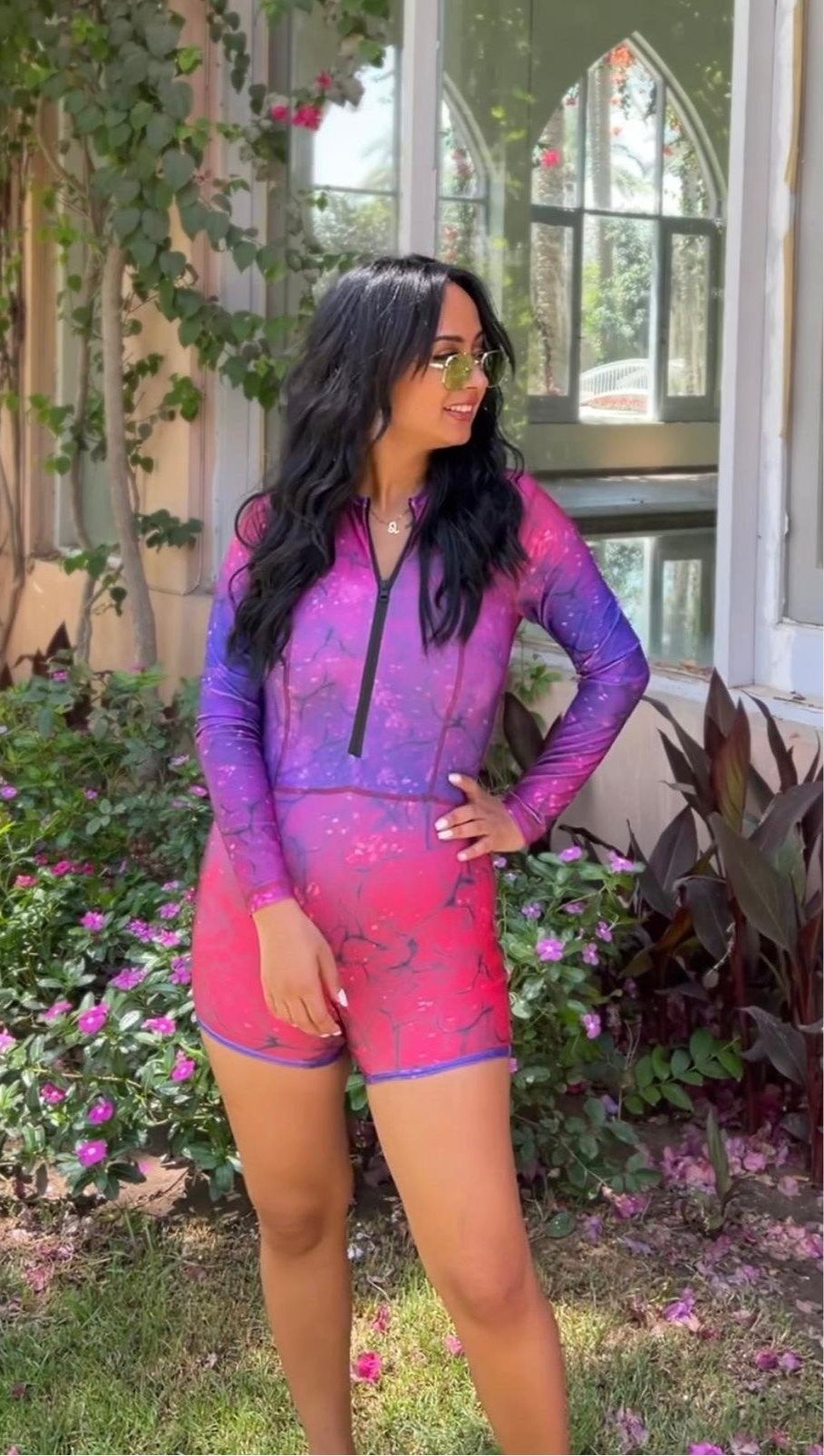 Api Rafeya PInk thunder wetsuit - Fuschia – Rafeya Fashion