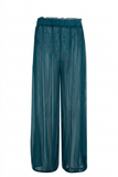 Teal Tulle Pants