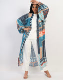 Timeless chiffon kimono