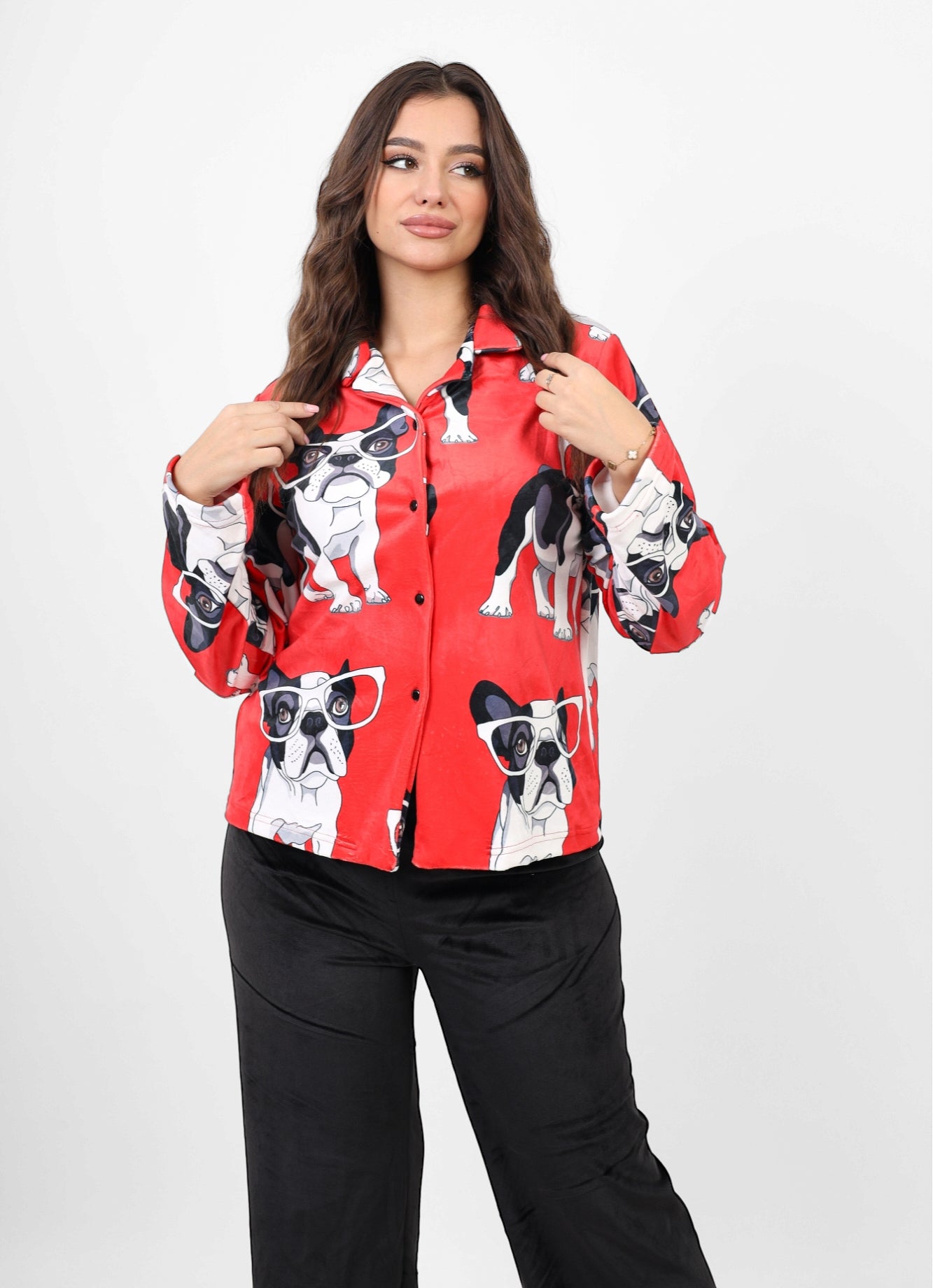 Bug top classic pjs - Red