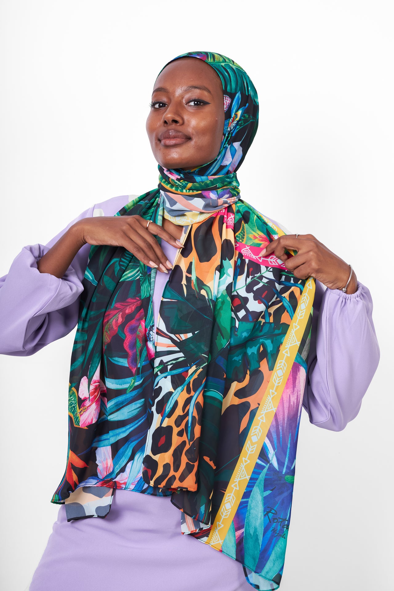 The Lilly Satin Scarf