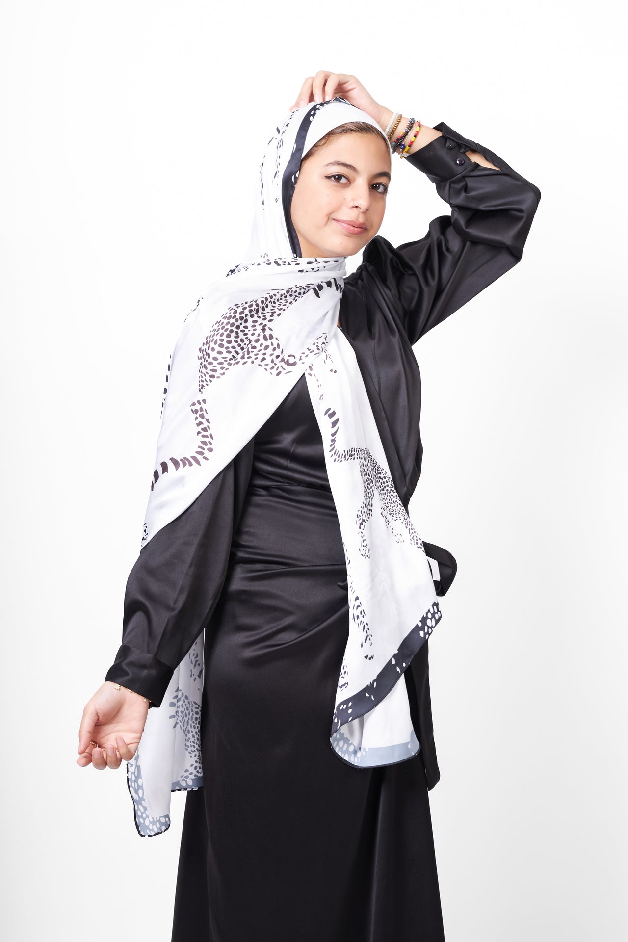 The Fierce Satin Scarf