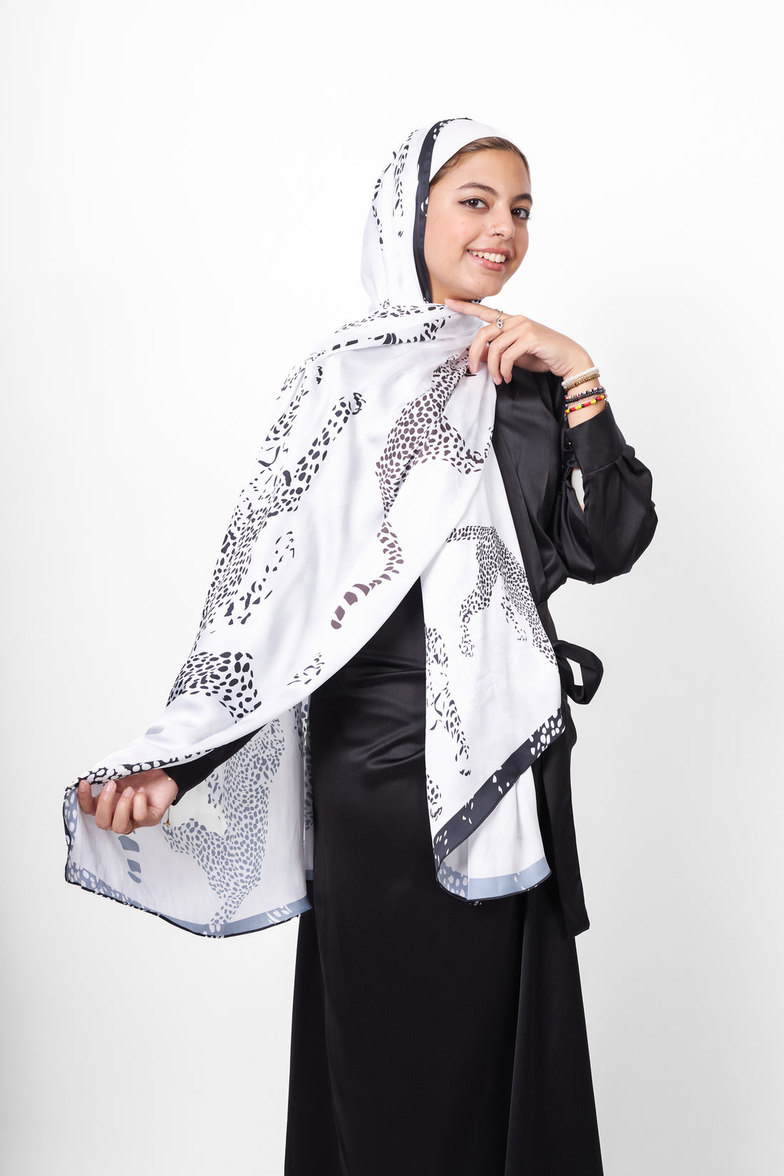 The Fierce Satin Scarf