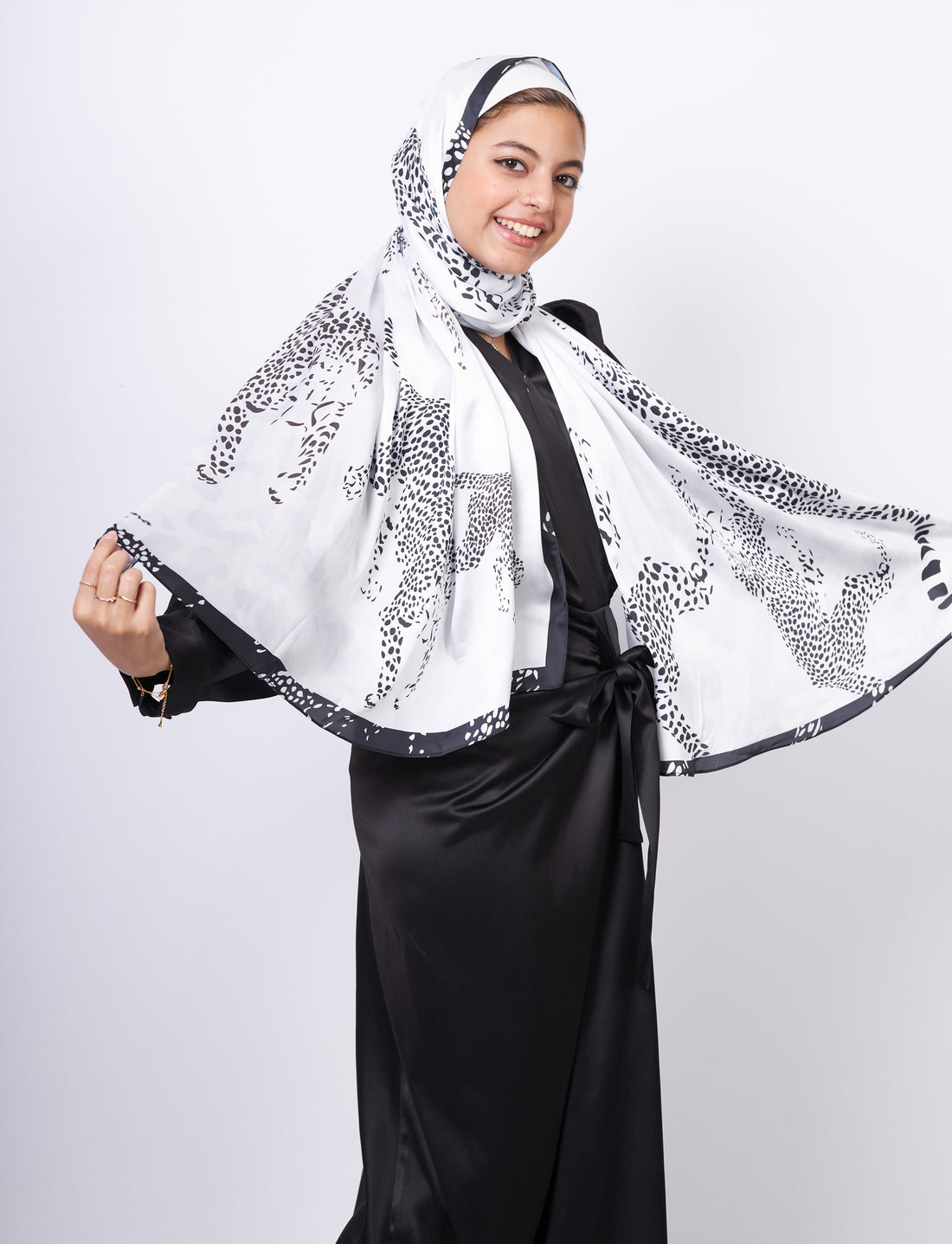 The Fierce Satin Scarf