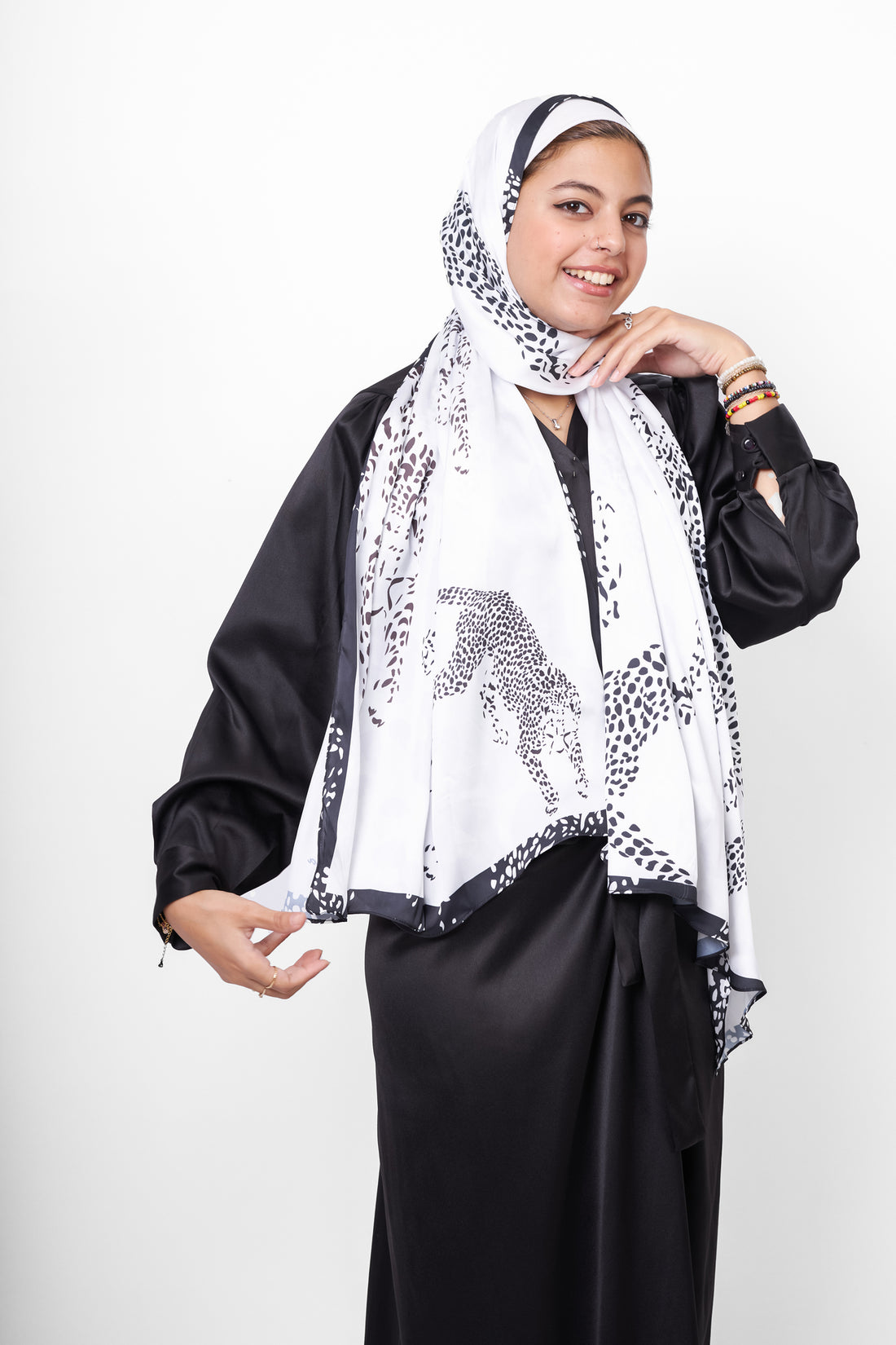 The Fierce Satin Scarf