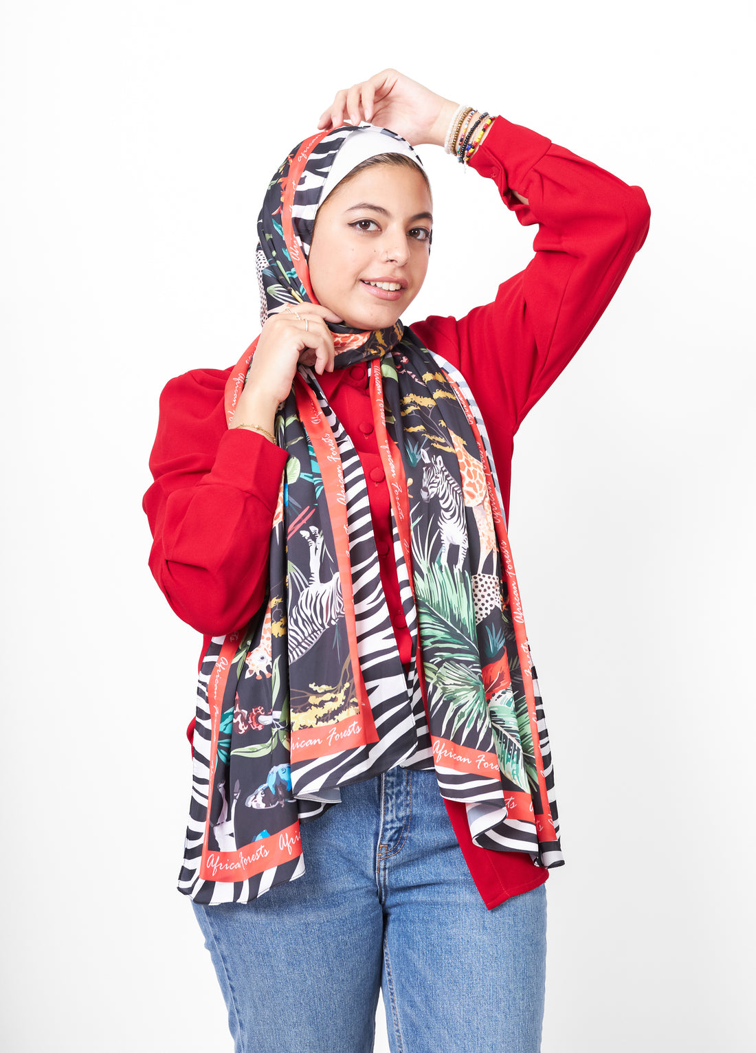 The African Satin Scarf