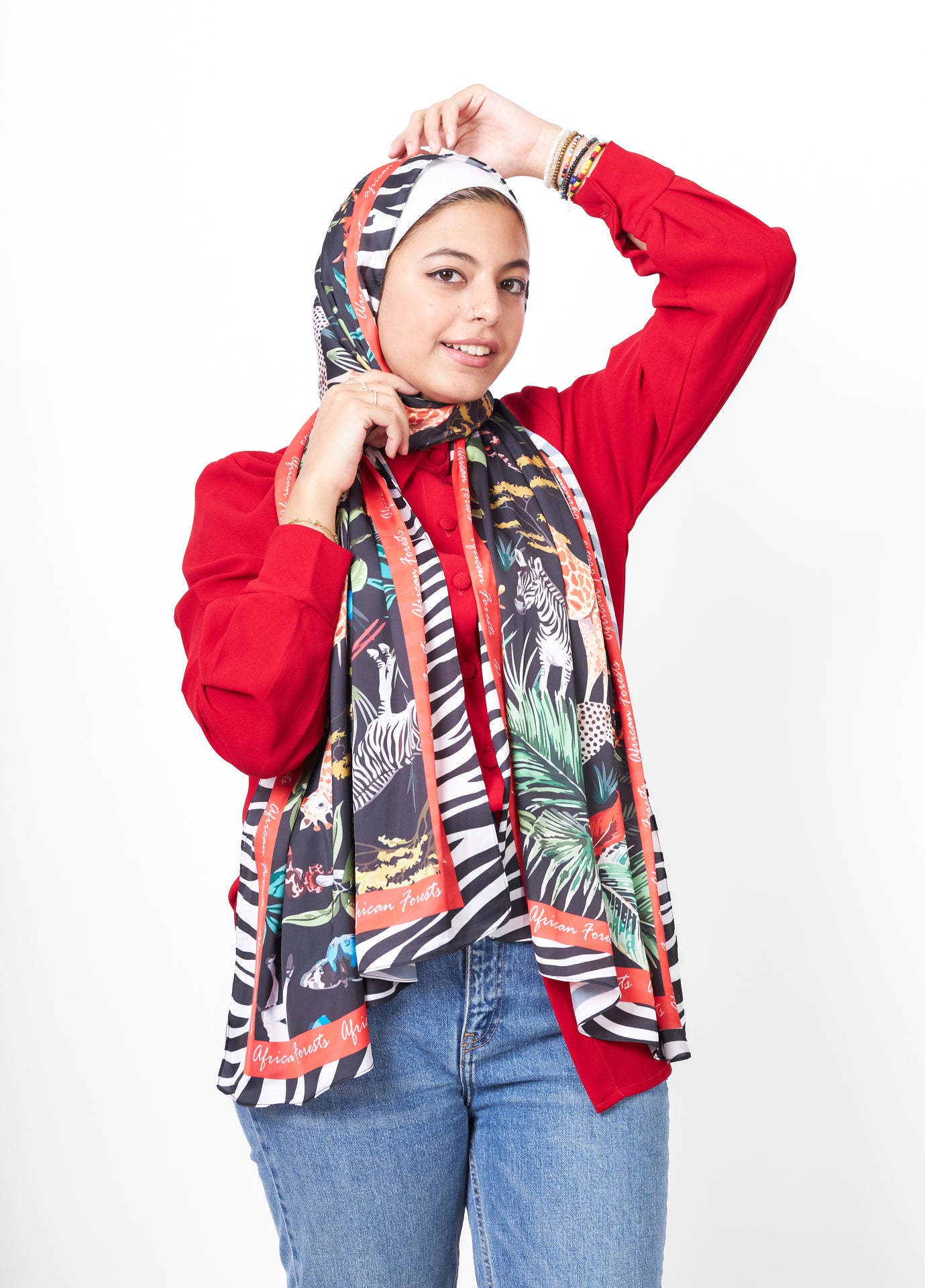 The African Satin Scarf