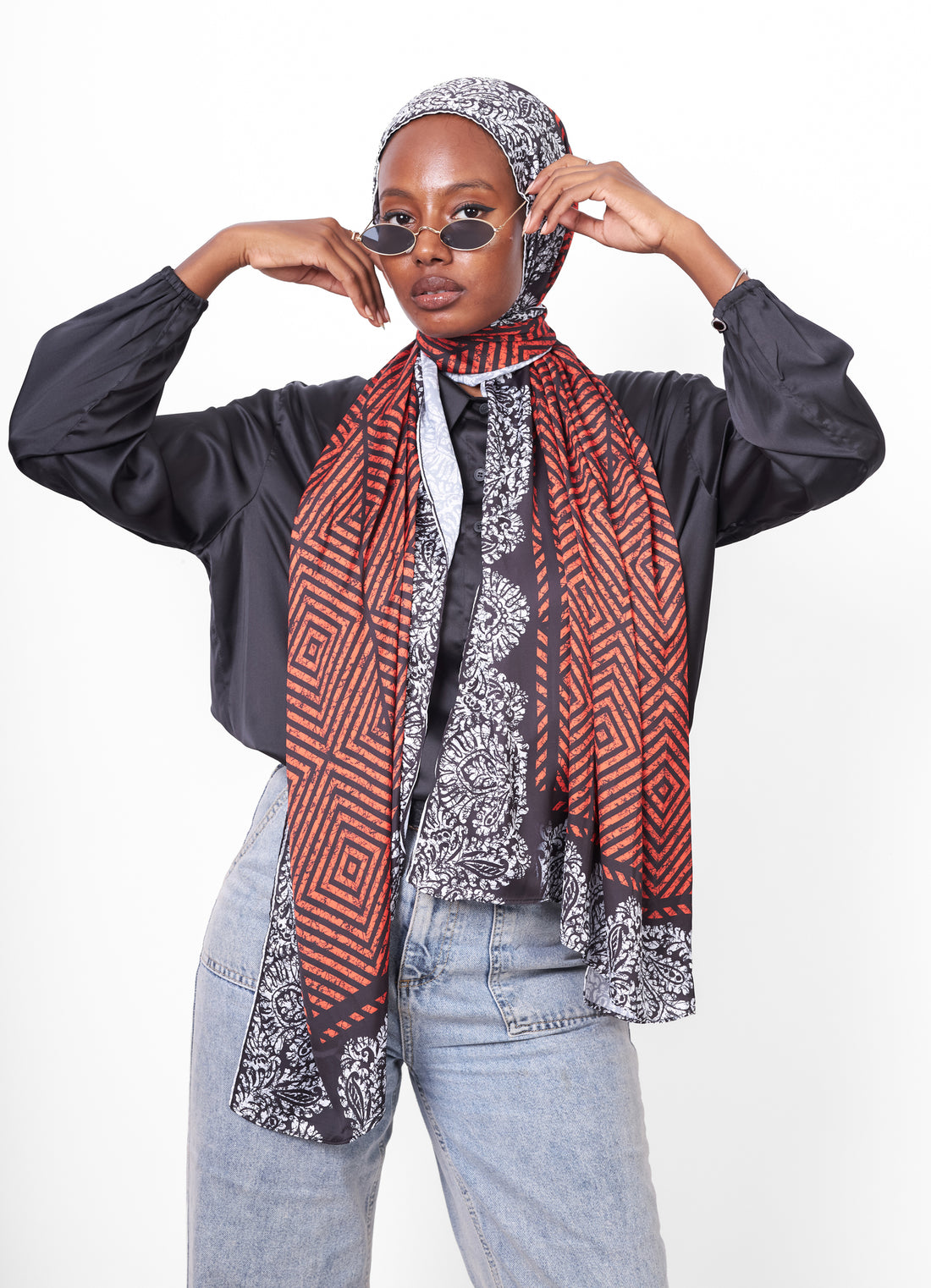The Afro Satin Scarf