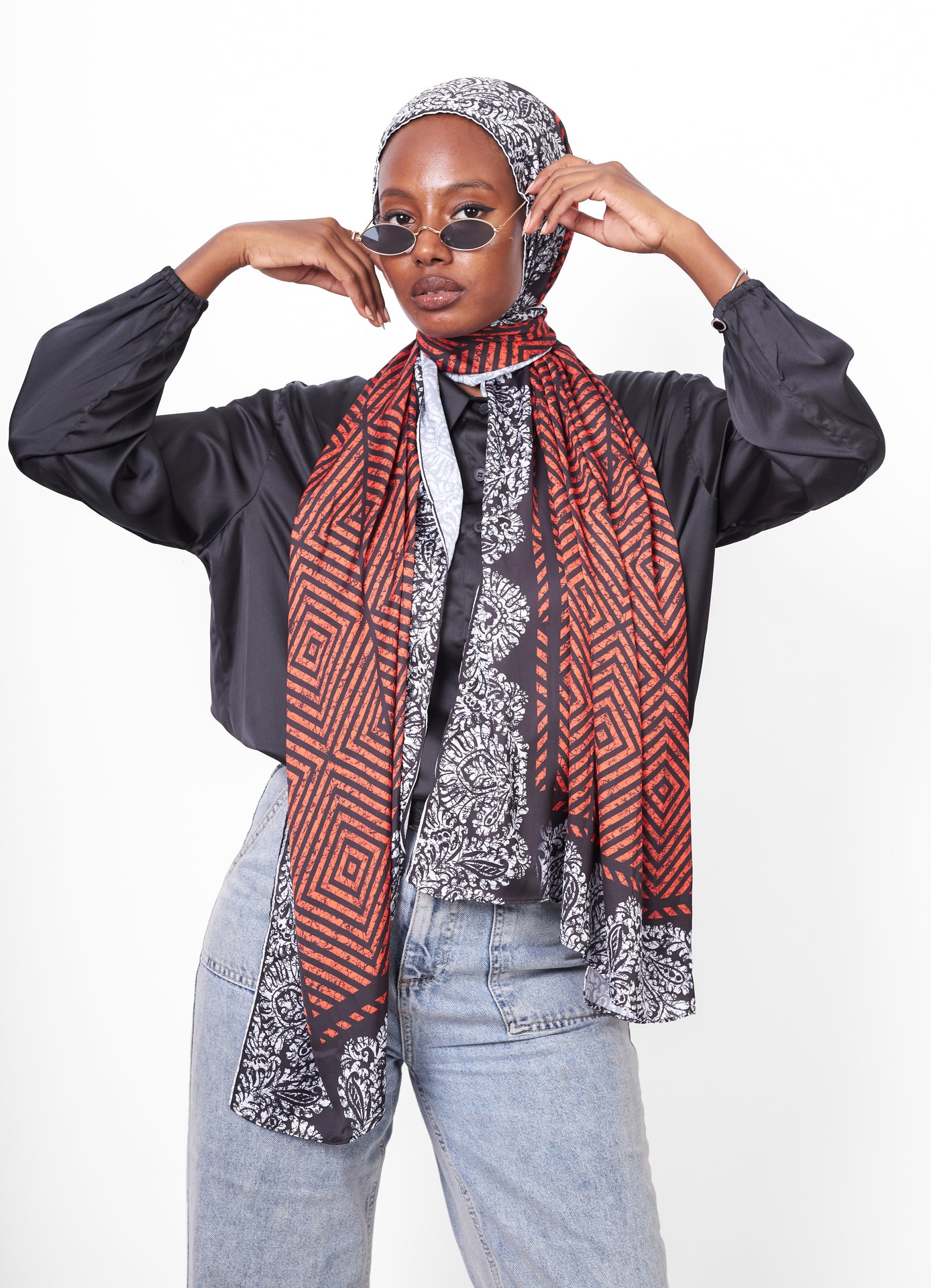 The Afro Satin Scarf