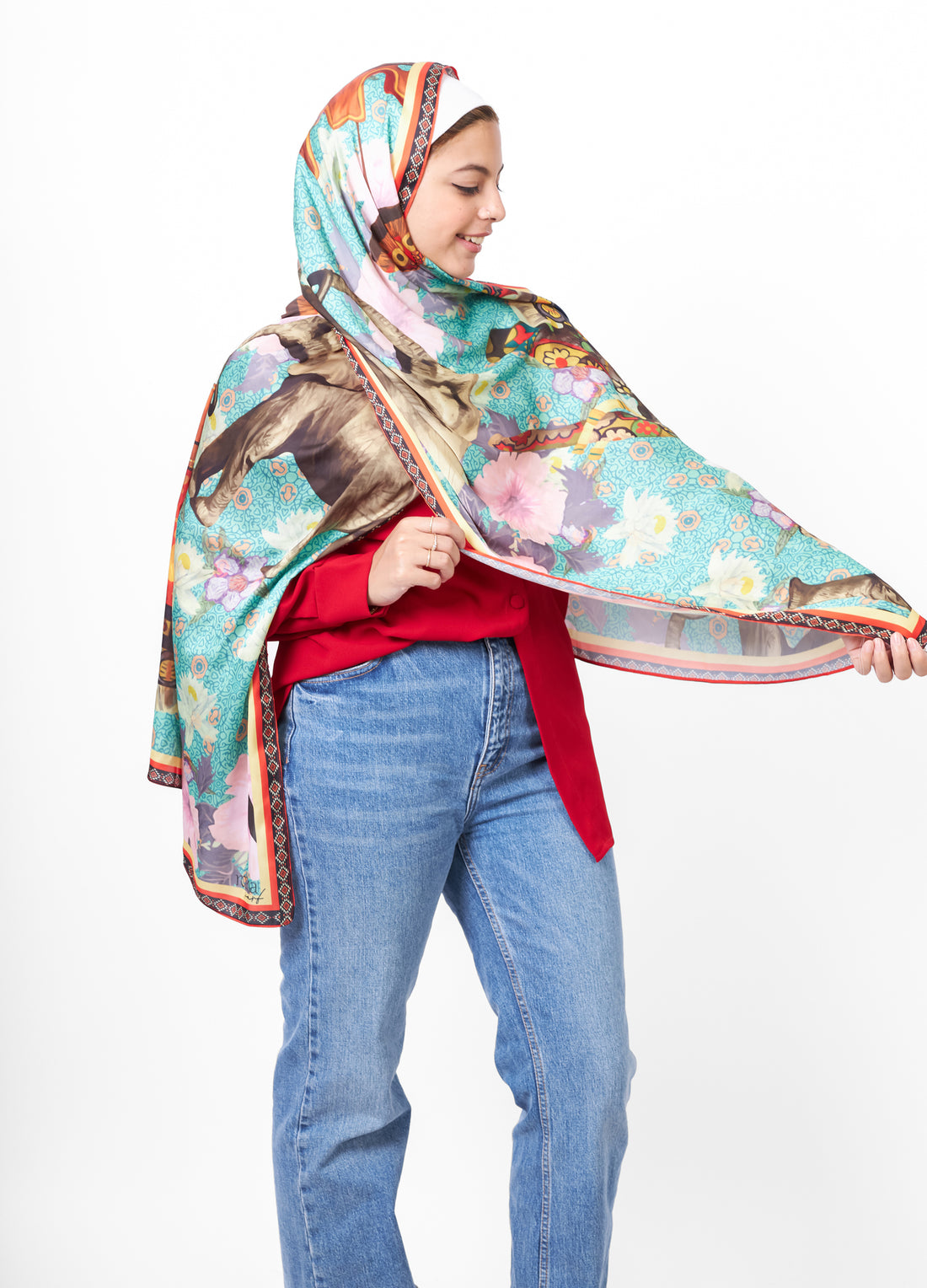 The Aisan Satin Scarf