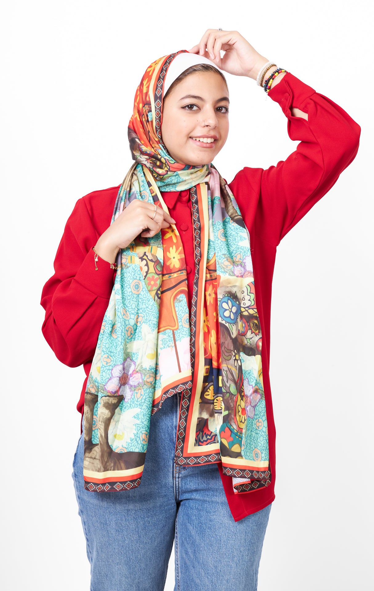 The Aisan Satin Scarf