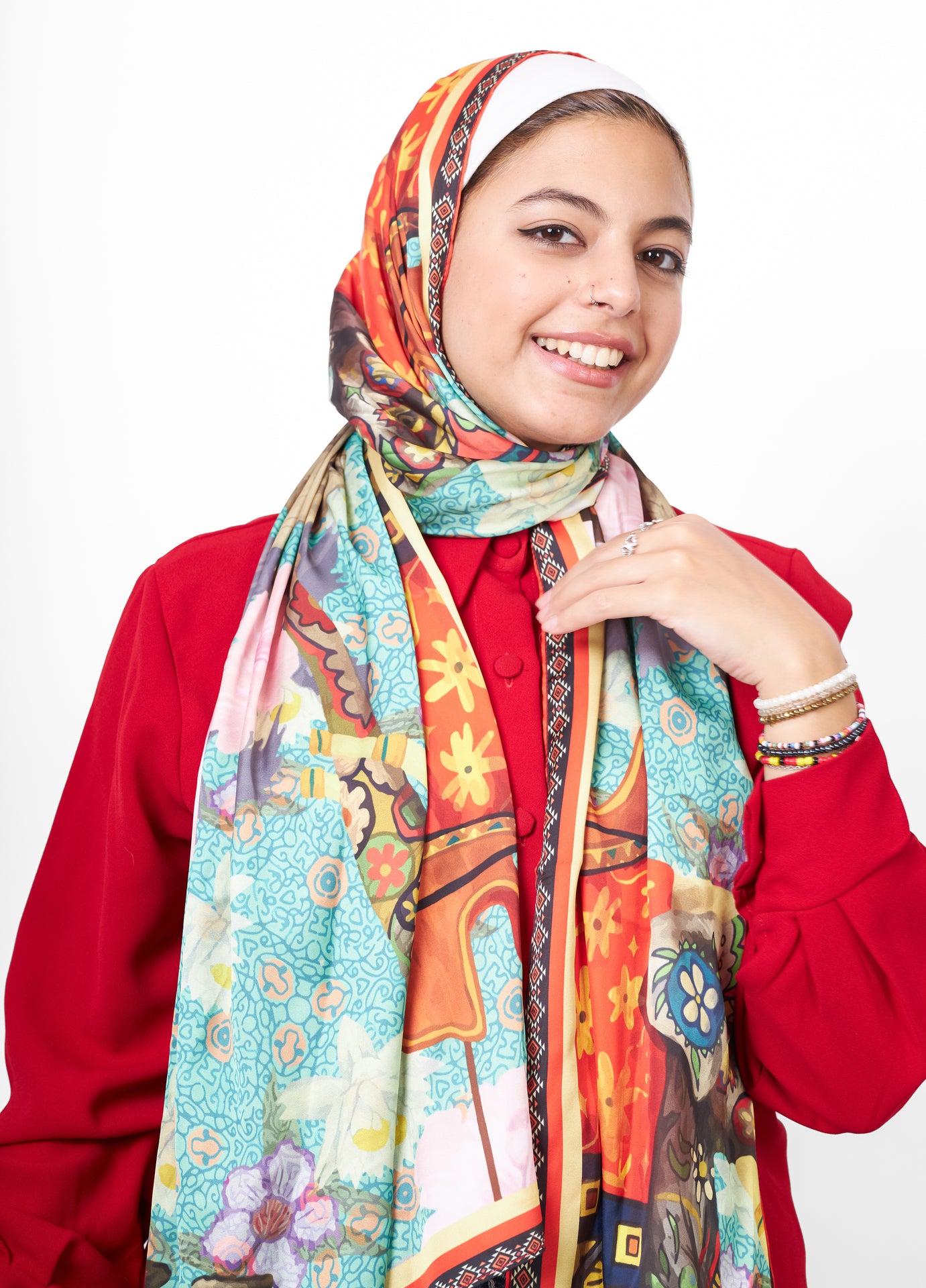 The Aisan Satin Scarf