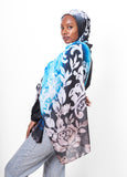 The Waves Chiffon Scarf