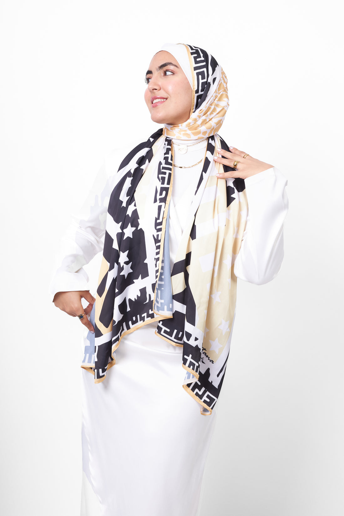 The Lady Satin Scarf