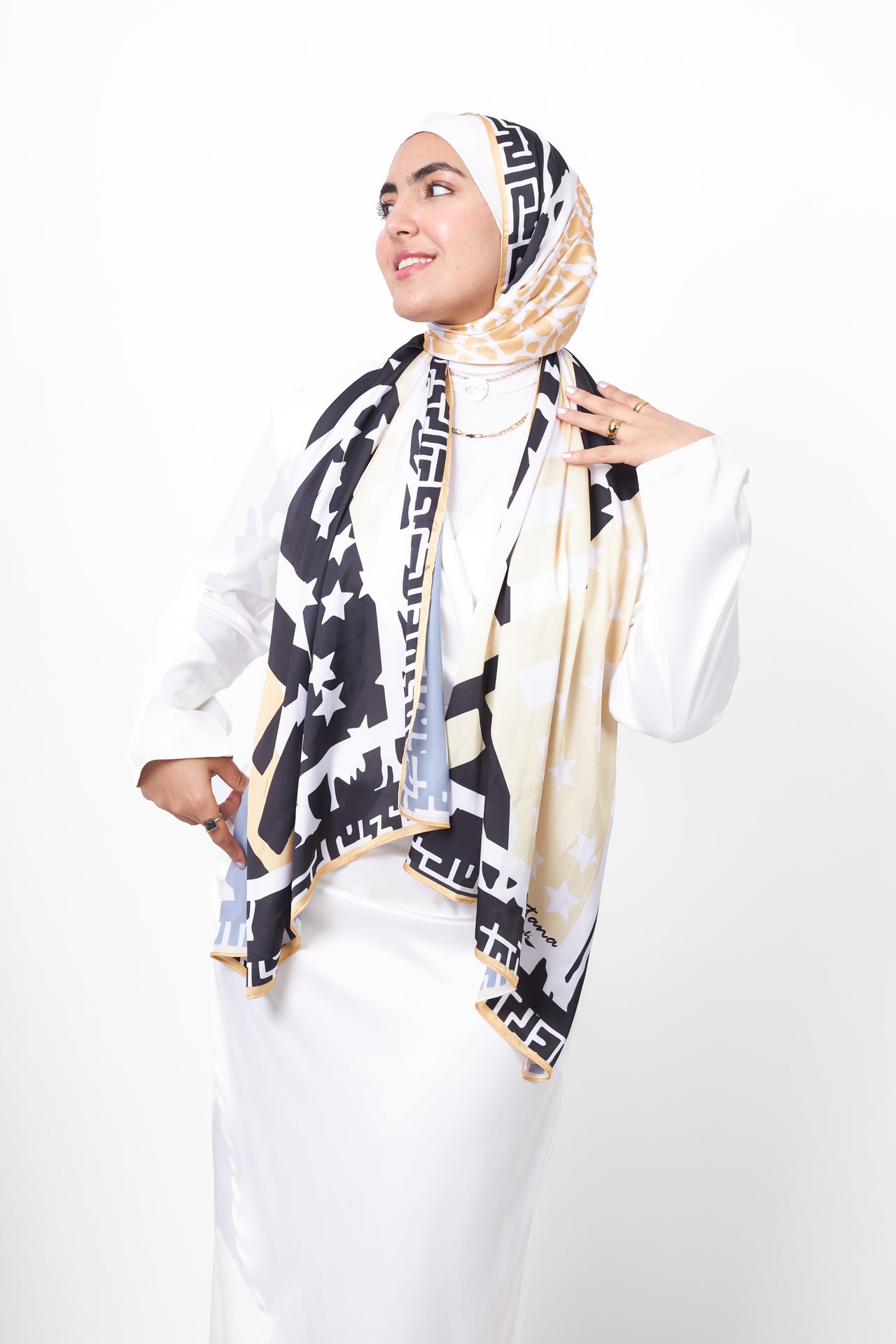 The Lady Satin Scarf