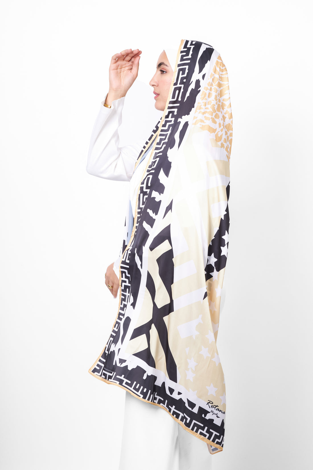 The Lady Satin Scarf
