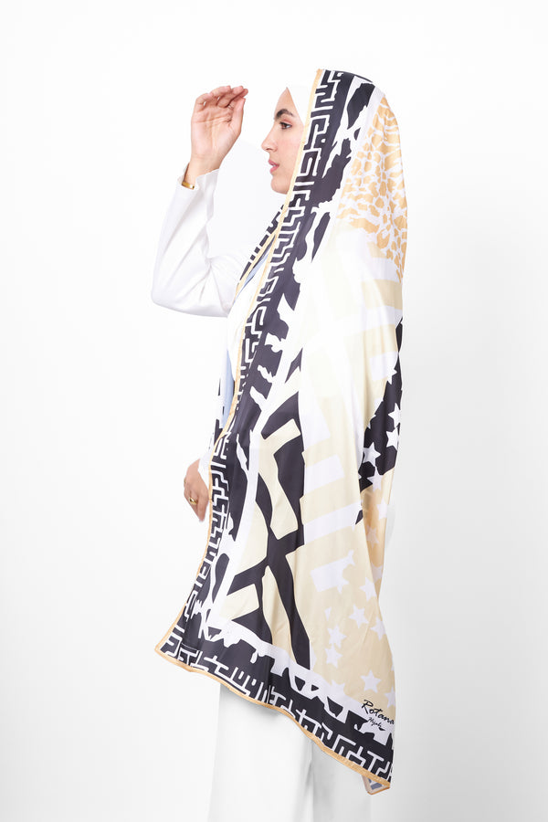 The Lady Satin Scarf