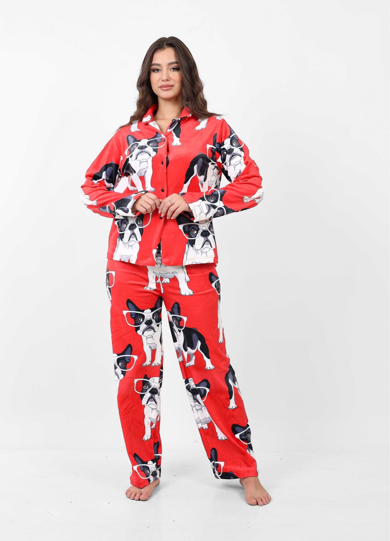 Bug love classic pjs - Red