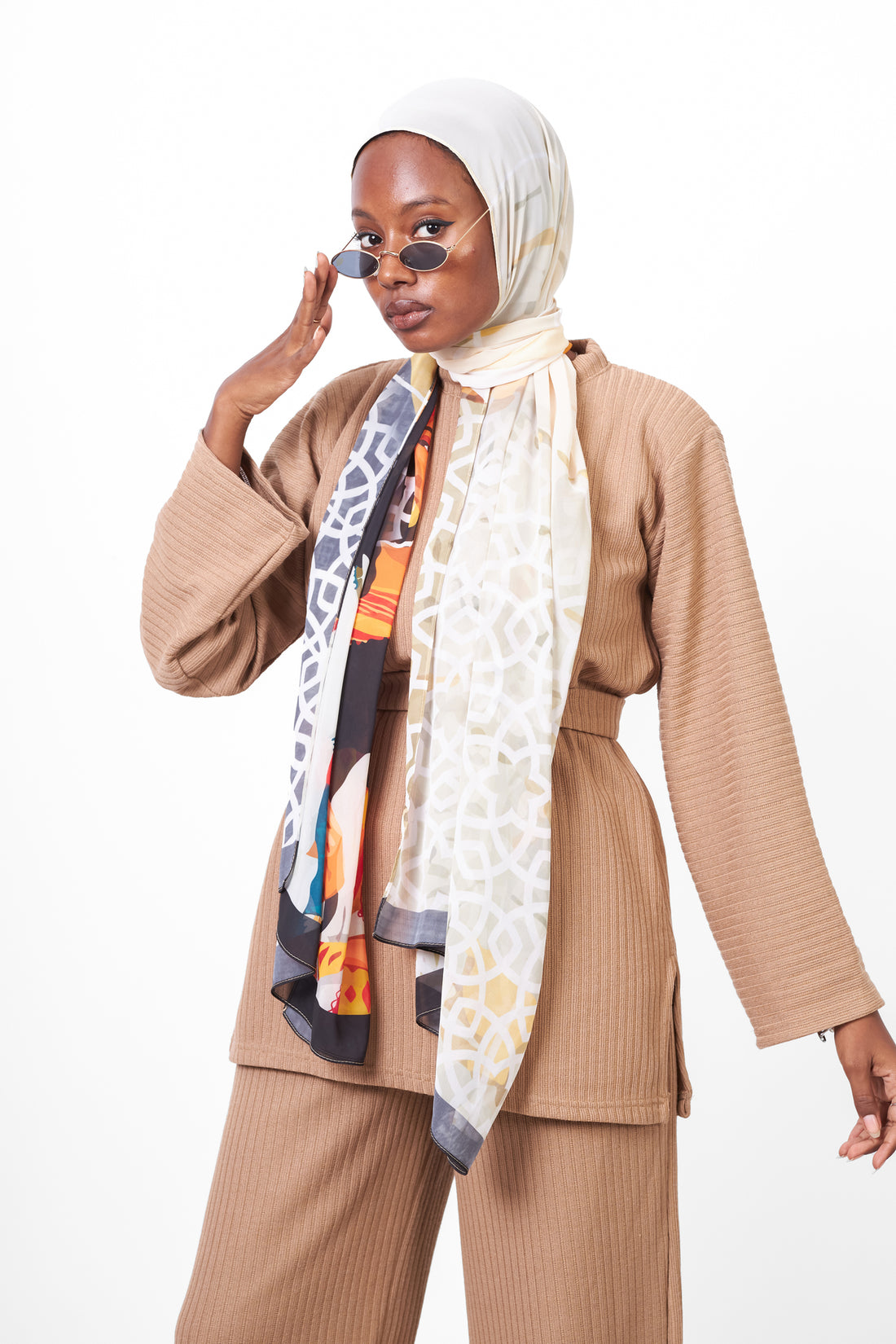 The Tribal Chiffon Scarf