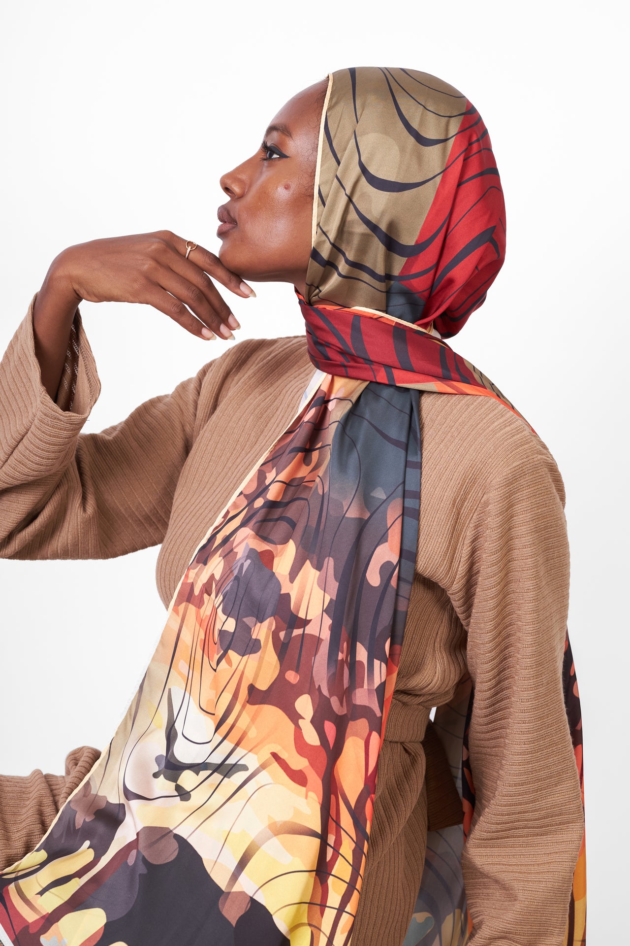 The Sahara Satin Scarf