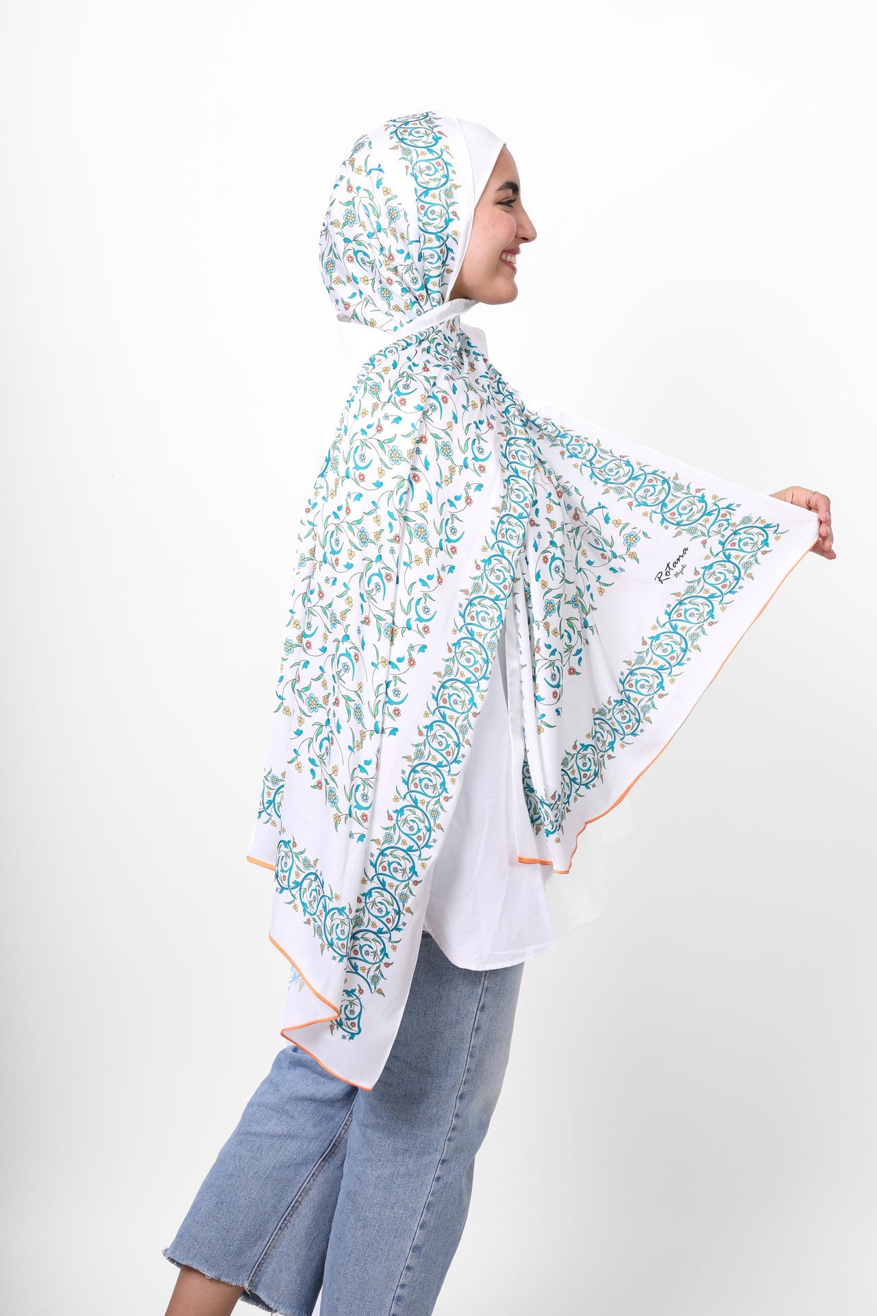 The Daisy Satin Scarf