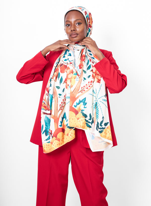 Satin Scarves